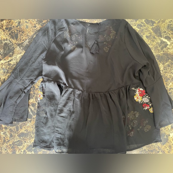 Torrid Sheer Blouse - Picture 5 of 5